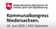 Kommunalkongress Niedersachsen am 15.05.2025 im HCC Hannover 